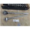 Image 3 : Mastercraft 3/4" Complete Set Socket, Extra Ratchets, & Strong Bar