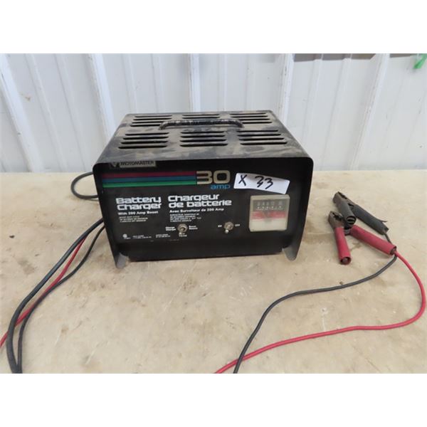 30 Amp Battery Charger