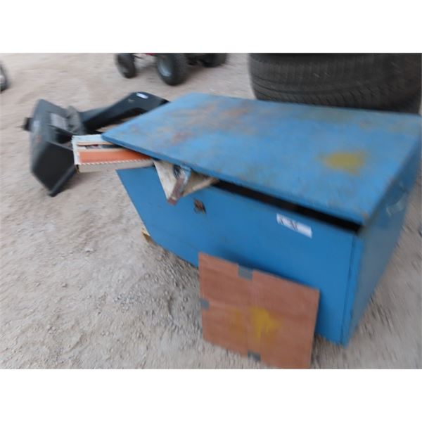 Wooden Storage Boxe, Full of Car Parts, Gaskets, & Fuel Pump