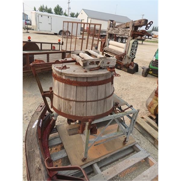 Wooden Barrel Style Washing Machine