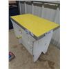 Image 2 : Shoe Polishing Stand w Drawer 10"H 18"W 11"D