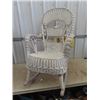 Image 1 : Wicker Rocking Chair