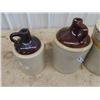 Image 2 : 2 Crockery Jugs & 3 Gal Crock w Lid