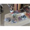 Image 3 : Star Wars Cups & Toppers, Side Show Book & 3 DVDs & Calendars w Loard of the Rings Posters Plus More