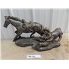 Image 1 : Bronze Cowboy Ornament 12" X 20"