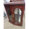 Image 2 : (LY) China Display Cabinet w Tall Mirror 72" x 24" x 12"