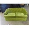 Image 1 : (LY) Upholstered Button Back Settee