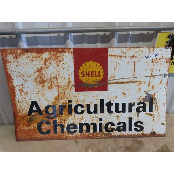 Shell Agricultural Chemicals Sign 20" x 34"