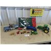 Image 1 : Holiday Train Set In Box, Nylint Tow Truck, Tractors & Cars Plus