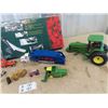 Image 2 : Holiday Train Set In Box, Nylint Tow Truck, Tractors & Cars Plus