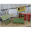 Image 1 : 2 Camping Stoves, Camping Pak A Potty, & New Mosquito Netting