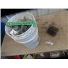 Image 1 : 5 Gal Pail Fill 2 1/2" Insulation Fastener & New Chiminey Brush