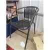 Image 3 : Wooden Stepper & 2 Metal Patio Chairs