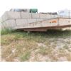 Image 2 : BH 8'x 12' Flat Deck Trailer - Pulled Into Auction But Does Have a Low Tire - Originally a camper - 