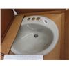 Image 1 : New Kohler Drop In Cast/Enamel Bathroom Sink (Color is ICe Grey)