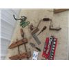 Image 2 : Vintage Wood Clamp , Socket Set, Drill & Sunbeam Lawn Sprinkler