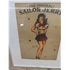 Image 2 : Framed Print of Sailor Jerry 16" X 20"