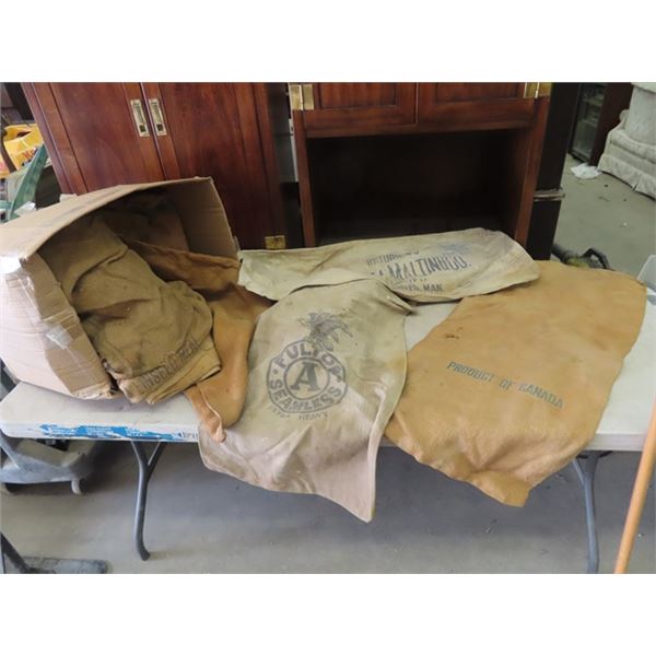 Labelled Bags, Gunney Sacks, Canvas Bags