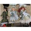 Image 2 : 8 Porcelain Dolls