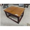 Image 2 : Fold Out Coffee Table- 18" x 28" x 20" & Folds Out to 18" x 56" x 20" & Pedestal Stand