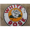 Image 2 : Porce White Rose Modern Sign 12" RD