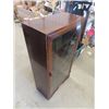 Image 2 : (IR) Walnut China Cabinet  45" X 24" X 12"