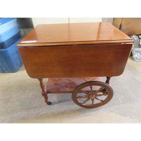 (IR) Maple Tea Cart - Dropleaf