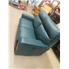 Image 2 : (IR) Leather Green Recliner Love Seat