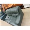 Image 2 : (IR) Leather Green Love Seat