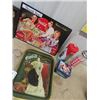 Image 2 : Coke Tray, Mirrored Coke Sign, Modern Coke Sign, Straw Dispenser, 1962 Coke Adv
