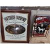 Image 2 : 4 Mirrored Whiskey Signs,  Southern Comfort 19" X 22" , White Horse 12" x 18" , Johnny Walker 14" x 