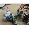 Image 2 : 6 Yard Ornaments - Gnomes, & Rabbits