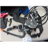 Image 2 : Suba Diving Equip, Suite, Weights, Flippers & Mask Breathing Gear, & Canvas Bag