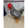 Image 1 : Paper Mache??? Chicken Ornament 20"T 18"Long