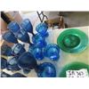 Image 2 : (IR) Blue Glassware & Plates