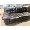 Image 1 : Leather Couch- Open Ended on One SIdew