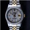 Image 1 : Rolex 2T Mother Of Pearl Diamond 36MM Oyster Perpetaul Datejust 36MM