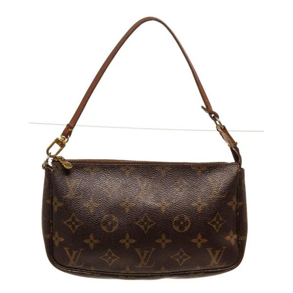 Louis Vuitton Brown Monogram Pochette Wallet