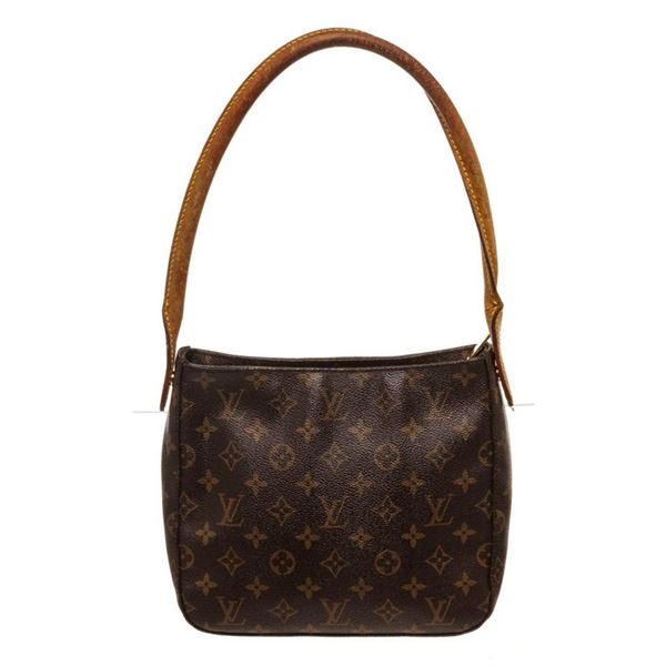 Louis Vuitton Brown Monogram Looping MM Shoulder Bag