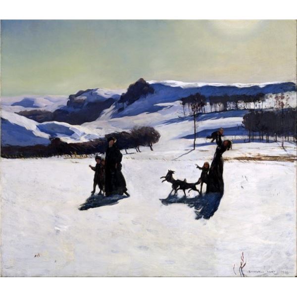 Rockwell Kent - Winter in the Berkshires