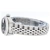 Image 9 : Rolex Ladies Stainless Steel Purple Diamond Quickset Datejust Wristwatch 26MM