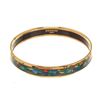 Image 1 : Hermes Multicolor Wide Enamel Bangle