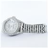 Image 5 : Rolex Ladies Stainless Steel Quickset Mother Of Pearl Diamond Lugs Jubilee Rolex