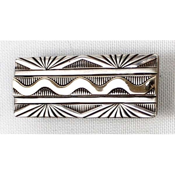 M. M. Rogers 14K Gold & Sterling Money Clip