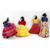 Image 8 : 4 Native American Navajo Cloth Dolls