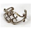 Image 1 : Navajo Old Pawn Sterling Sandcast Bracelet