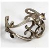 Image 3 : Navajo Old Pawn Sterling Sandcast Bracelet
