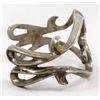 Image 6 : Navajo Old Pawn Sterling Sandcast Bracelet