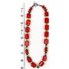 Image 8 : Large Sponge Branch Red Coral Necklace