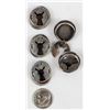 Image 8 : 5 Southwestern Button Covers